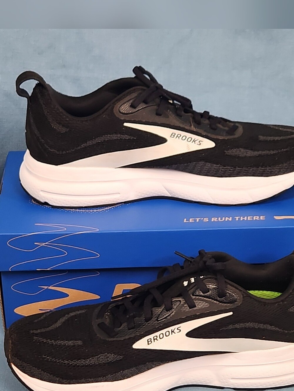 Brooks Trace 4 Shoes Mens Size 10 Black Sneakers Running Athletic